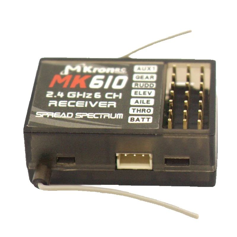 DSM2 MK610 AR6100 2.4G 6CH RC  - огляд і ціна Drone Battery Plate