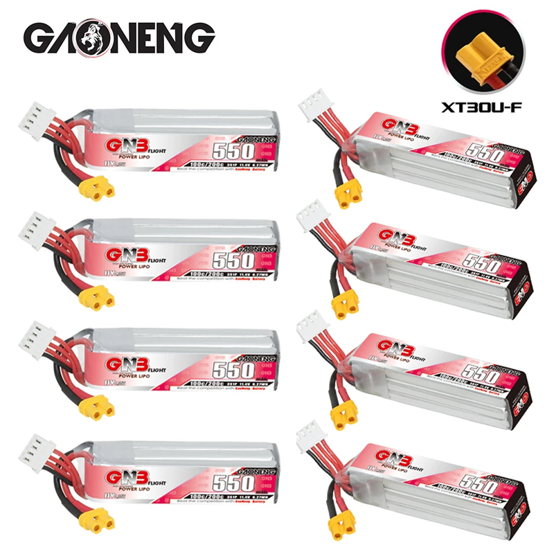 GNB HV 11.4V 550mAh 100C/200C  - огляд і ціна Drone Battery Plate