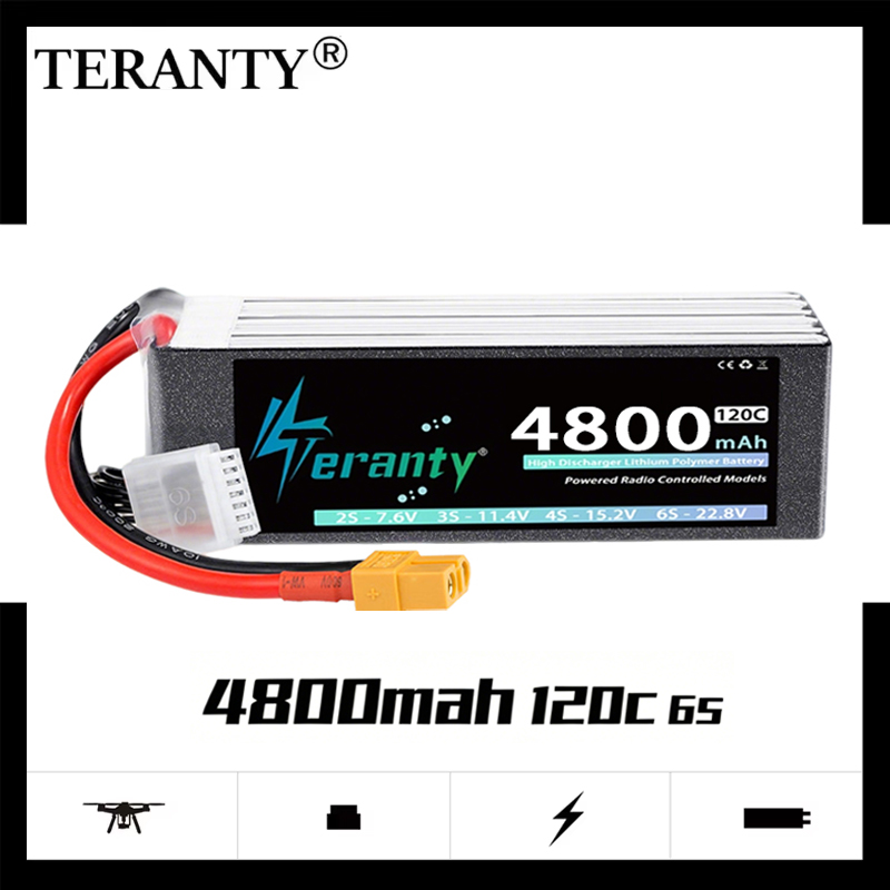 TERANTY 6S 4800mAh Lipo Batter - огляд і ціна Drone Battery Plate