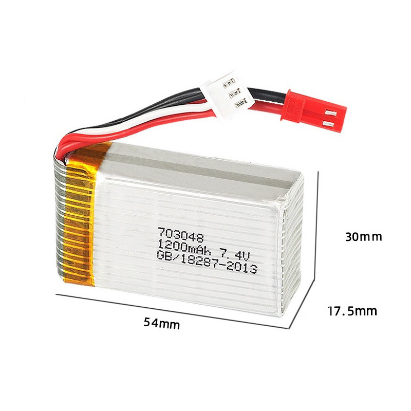 Lipo Battery 2S 7.4V 1200mAh 7 - огляд і ціна Drone Battery Connector