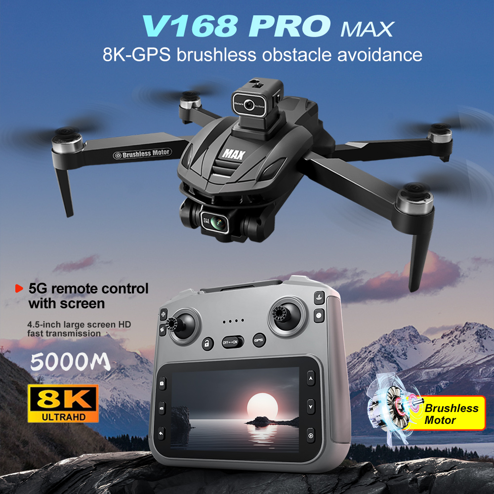 V168 PRO Max GPS Drone 8K Prof - огляд і ціна Drone Battery Box