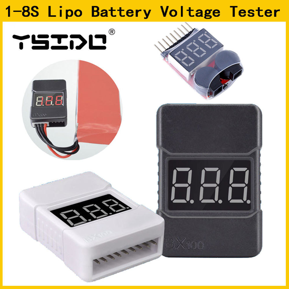 1-8S Lipo Battery Voltage Test - огляд і ціна Drone Battery Voltage Checker