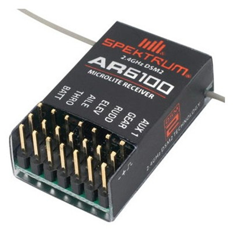 AR6100 DSM2 6CH 2.4GHz Receive - огляд і ціна Drone Battery Connector