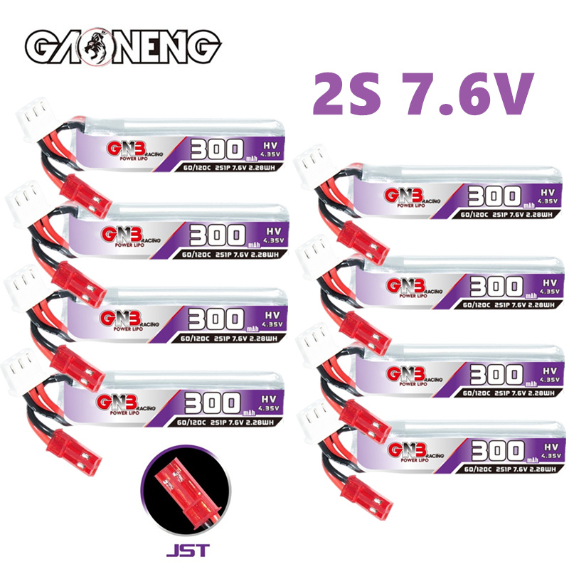 GAONENG GNB 2S 7.6V 300mAh 60C - огляд і ціна Drone Battery Lipo